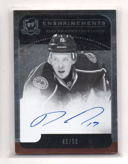 2011-12 The Cup Enshrinements #CERJ Ryan Johansen (300-R2-BLUEJACKETS)