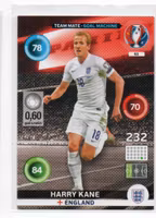 2016 Panini Adrenalyn XL UEFA Euro Team Mate #93 Harry Kane (20-Q12-ENGLAND)