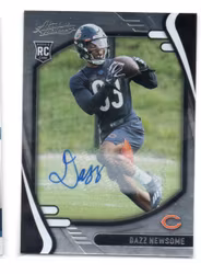 2021 Absolute Autographs #184 Dazz Newsome RC (30-D4-NFLBEARS)