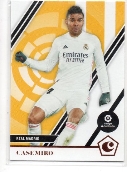 2020-21 Panini Chronicles La Liga #14 Casemiro (5-C6-REALMADRID)