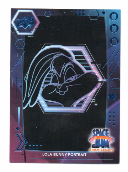 2021 Upper Deck Space Jam A New Legacy Retail Blue #39 Lola Bunny Portrait (10-B1-OTHERS)