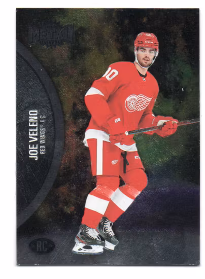 2021-22 Metal Universe #177 Joe Veleno RC (10-B11-REDWINGS)