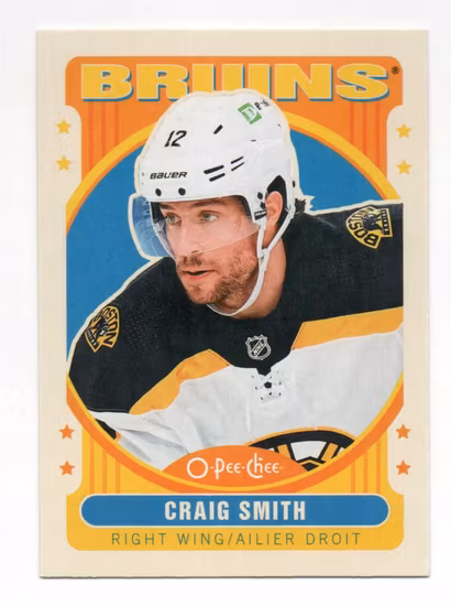 2021-22 O-Pee-Chee Retro #327 Craig Smith (10-C8-BRUINS)