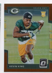 2017 Donruss Optic Bronze #129 Kevin King (15-R12-NFLPACKERS)