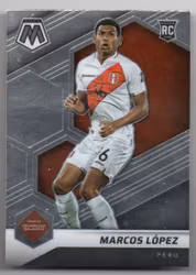 2021-22 Panini Mosaic Road to the FIFA World Cup Qatar #46 Marcos Lopez (5-C7-PERU)