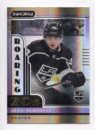 2021-22 Synergy Roaring 20s #R2017 Alex Turcotte (10-C15-NHLKINGS)