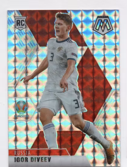 2020-21 Panini Mosaic UEFA Euro Mosaic #75 Igor Diveev (12-R13-RUSSIA)