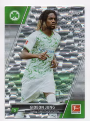 2021-22 Topps Bundesliga Sparkle Foil #82 Gideon Jung (10-Q11-GREUTHERFURTH)
