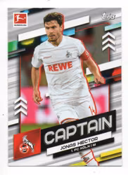 2021-22 Topps Bundesliga Team Captains #TCJH Jonas Hector (10-R1-KÖLN)