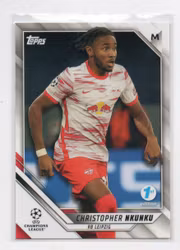 2021-22 Topps UEFA Champions League 1st Edition #2 Christopher Nkunku (15-B6-LEIPZIG)