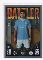 2023-24 Topps Match Attax #20 Rodri (10-Q11-MANCHESTERCITY)