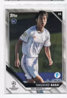 2021-22 Topps UEFA Champions League 1st Edition #64 Takuhiro Nakai (15-Q10-REALMADRID)
