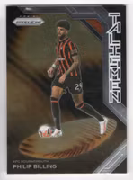 2023-24 Panini Prizm English Premier League Talismen #15 Philip Billing (10-D3-BOURNEMOUTH)