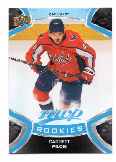 2021-22 Upper Deck MVP #228 Garrett Pilon SP RC (20-Q12-CAPITALS)