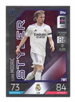 2022-23 Topps Match Attax Champions League Styler  #128 Luka Modric (15-B6-REALMADRID)