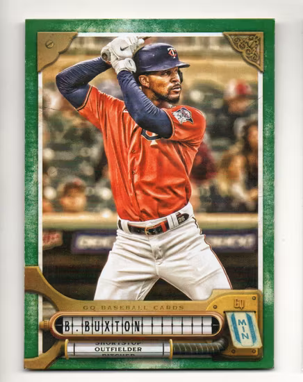 2022 Topps Gypsy Queen Green #13 Byron Buxton (15-R2-MLBTWINS)