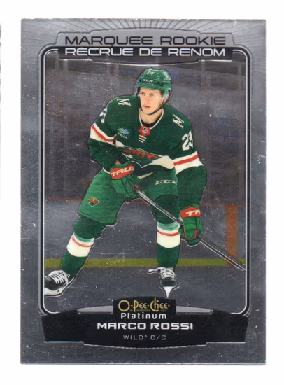 2022-23 O-Pee-Chee Platinum #208 Marco Rossi RC (25-B6-NHLWILD)