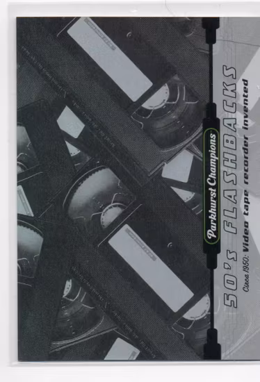 2022-23 Parkhurst Champions 50s Flashbacks #FB11 Video Tape Recorder Invented (10-B6-OTHERS)