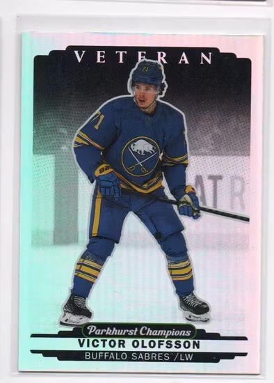 2022-23 Parkhurst Champions Rainbow #171 Victor Olofsson (12-B11-SABRES)