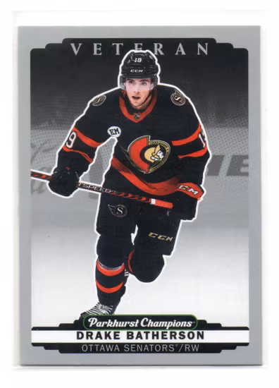 2022-23 Parkhurst Champions Silver #105 Drake Batherson (10-B6-SENATORS)