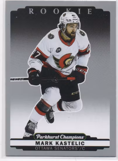 2022-23 Parkhurst Champions Silver #278 Mark Kastelic (10-B6-SENATORS)