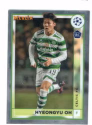 2022-23 Topps Merlin UEFA #36 Hyeongyu Oh RC (10-D3-CELTIC)