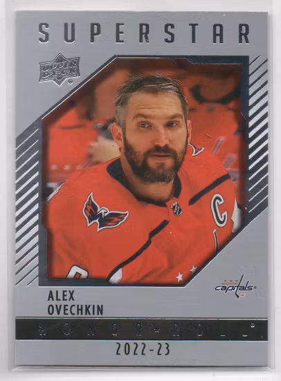 2022-23 Upper Deck Honor Roll #HR27 Alex Ovechkin (30-C12-CAPITALS)