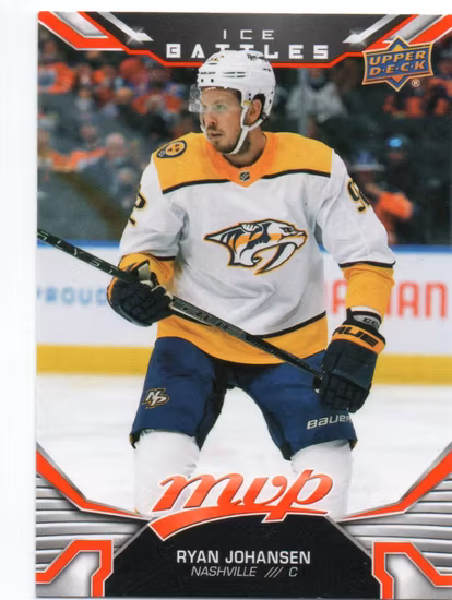 2022-23 Upper Deck MVP Ice Battles #148 Ryan Johansen (10-C8-PREDATORS)