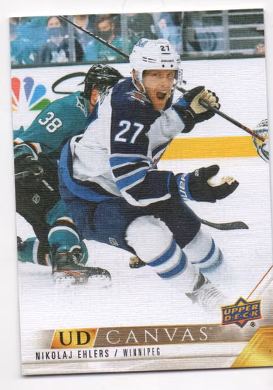 2022-23 Upper Deck UD Canvas #C208 Nikolaj Ehlers (10-C8-NHLJETS)