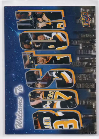 2022-23 Upper Deck Welcome To #WT3 Boston Bruins (12-C7-BRUINS)