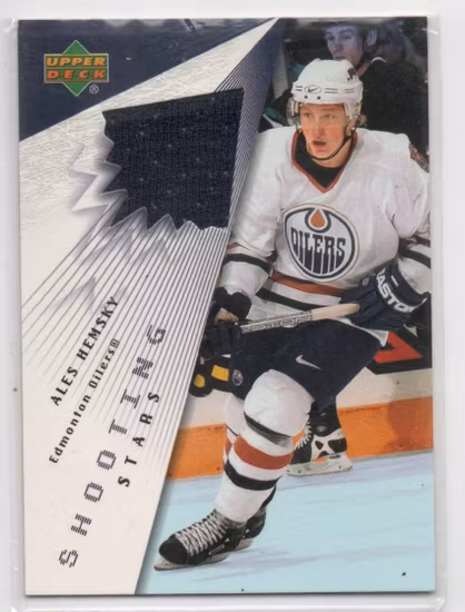 2003-04 Upper Deck Shooting Stars #STAH Ales Hemsky (40-S12-OILERS)