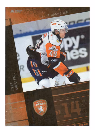 2013-14 Swedish SHL Elitset Stat Masters #23 Rhett Rakhshani (20-S12-VÄXJÖ)