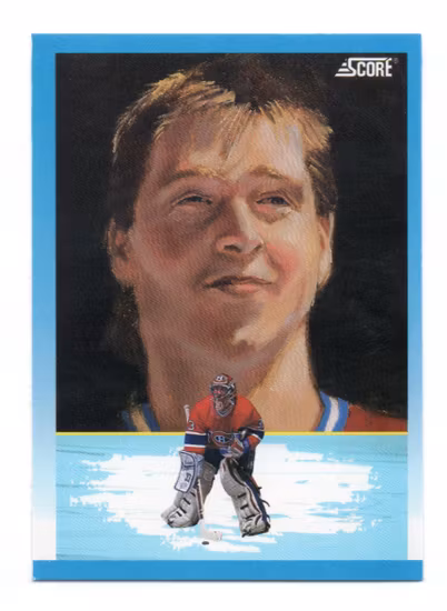 1991-92 Score Canadian English #372 Patrick Roy DT (10-T3-CANADIENS)