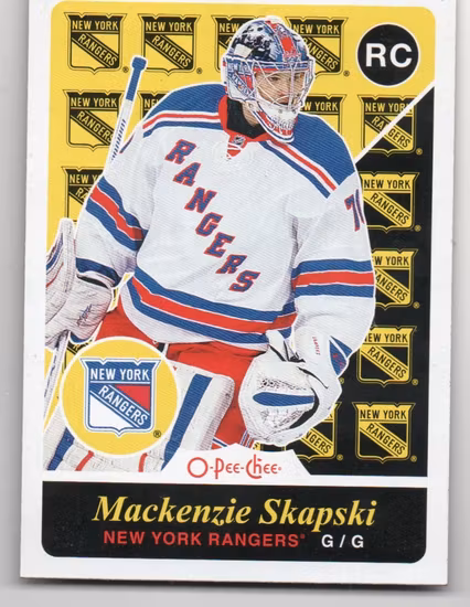 2015-16 O-Pee-Chee Retro #511 Mackenzie Skapski (12-T2-RANGERS)