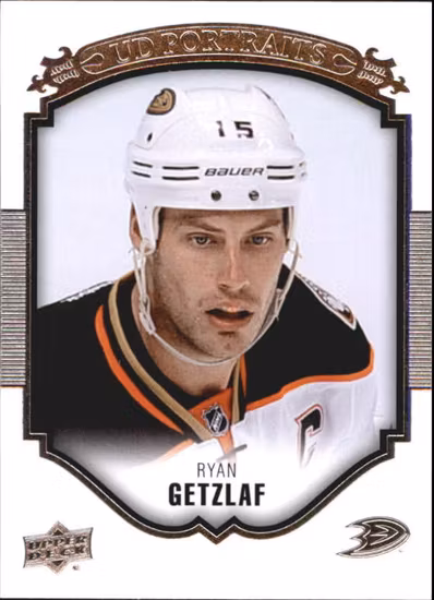 2015-16 Upper Deck UD Portraits #P29 Ryan Getzlaf (10-T4-DUCKS)