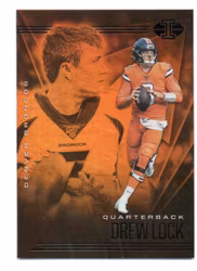 2020 Panini Illusions Orange #61 Drew Lock (20-T3-NFLBRONCOS)