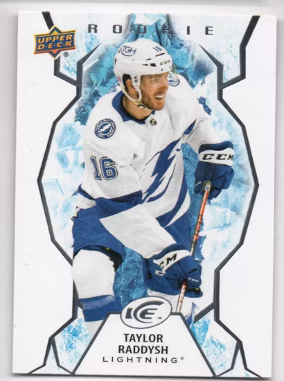 2021-22 Upper Deck Ice #132 Taylor Raddysh RC (20-T1-LIGHTNING)