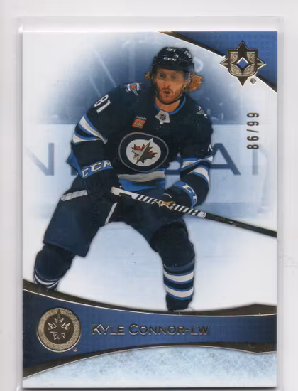 2022-23 Ultimate Collection Blue #2 Kyle Connor (50-T4-NHLJETS)