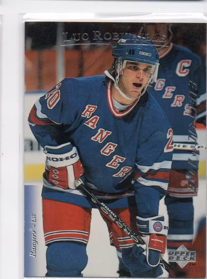 1995-96 Upper Deck Electric Ice #8 Luc Robitaille (15-T9-RANGERS)