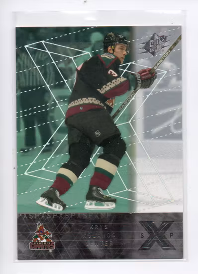 2000-01 SPx Rookie Redemption #RR23 Krys Kolanos (20-T10-COYOTES)