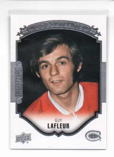 2015-16 Upper Deck UD Portraits #P49 Guy Lafleur LEG (15-T9-CANADIENS)