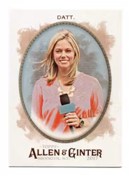 2017 Topps Allen and Ginter Hot Box Foil #25 Alexa Datt (10-T9-OTHER)