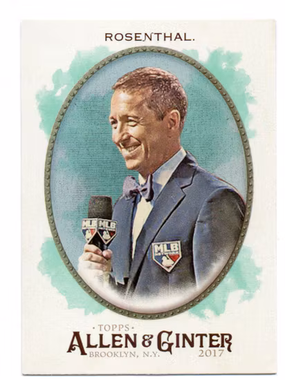 2017 Topps Allen and Ginter Hot Box Foil #89 Ken Rosenthal (10-T7-OTHER)