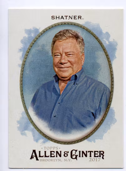 2017 Topps Allen and Ginter Hot Box Foil #246 William Shatner (15-T9-OTHER)