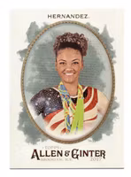 2017 Topps Allen and Ginter Hot Box Foil #274 Laurie Hernandez (10-T9-OTHER)