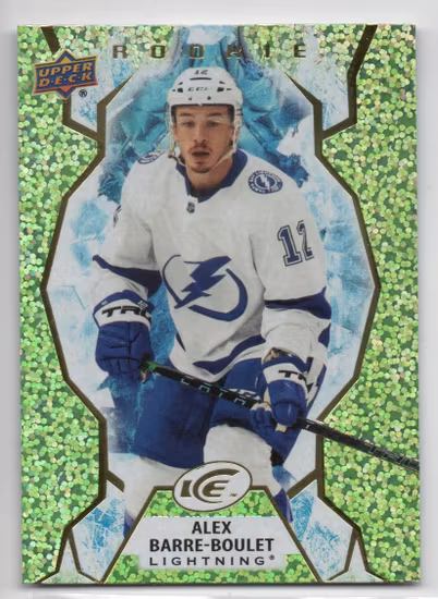 2021-22 Upper Deck Ice Green #103 Alex Barre-Boulet (20-T10-LIGHTNING)