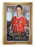 2022-23 Topps Chrome UEFA Women's Champions League Queens of Football #Q8 Cloe Lacasse (20-T3-BENFICA)