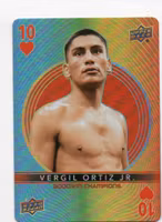 2022 Upper Deck Goodwin Champions Playing Cards #10H Vergil Ortiz Jr. (10-T7-OTHERS)