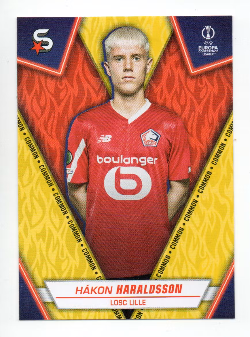 2023-24 Topps Superstars #179 Hakon Haraldsson (10-T4-LILLE)