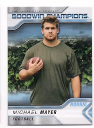2023 Upper Deck Goodwin Champions #21 Michael Mayer (10-T3-NFL)